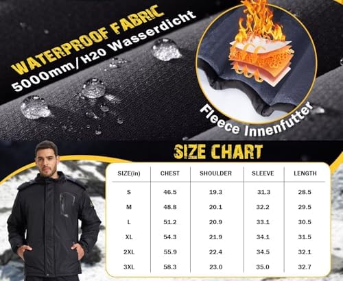 Vue 4 de Veste Homme Impermeable Manteaux