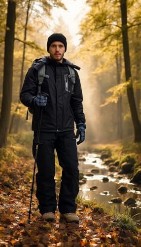 Vue 6 de Veste Homme Impermeable Manteaux