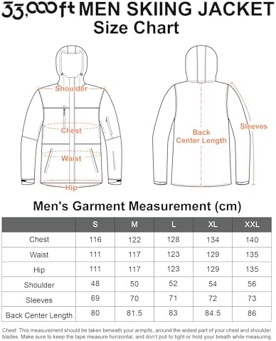 Vue 6 de Veste De Ski Chaude