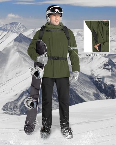 Vue 7 de Veste De Ski Chaude