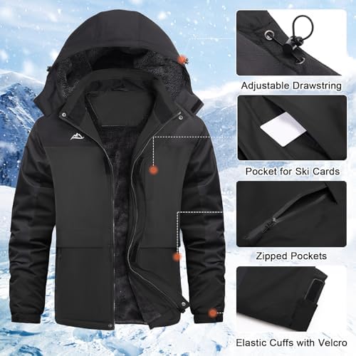 Vue 4 de Vestes De Ski Homme