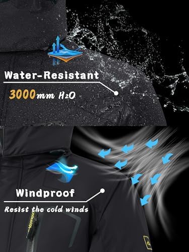 Vue 4 de Vestes Polaires Impermeables Pour