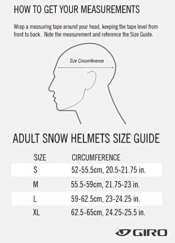 Vue 6 de Giro Ratio Snow Casque