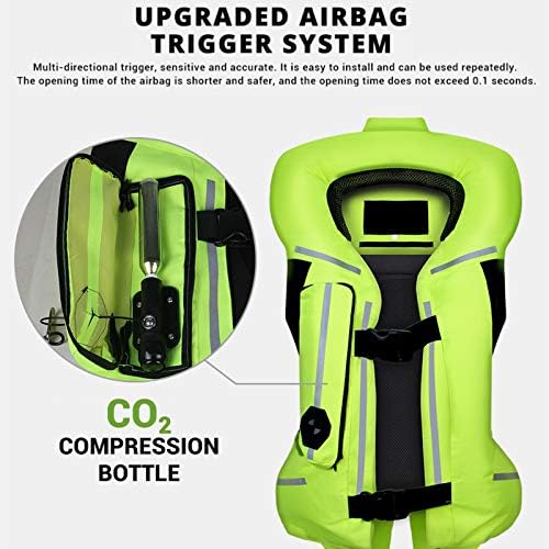 Vue 3 de Zzjcy Gilet Airbag Professionnel