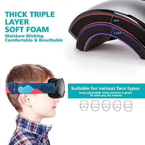 Vue 4 de Outdoormaster Lunettes De Ski