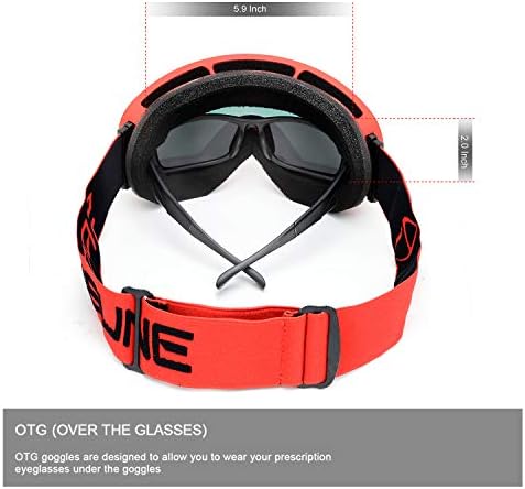 Vue 5 de Sposune Lunettes De Ski