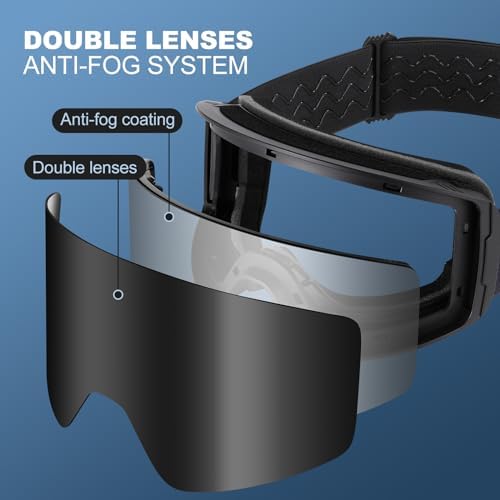 Vue 2 de Odoland Lunettes De Ski