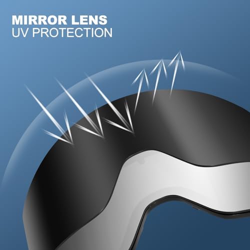 Vue 3 de Odoland Lunettes De Ski