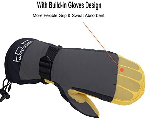 Vue 4 de Mitaines Impermables De Planche