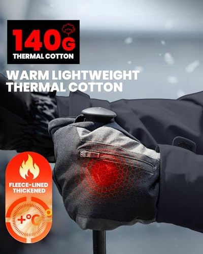 Vue 2 de Moufles De Ski Pour