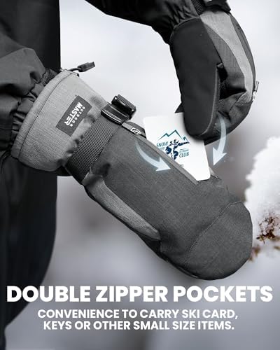 Vue 6 de Moufles De Ski Pour