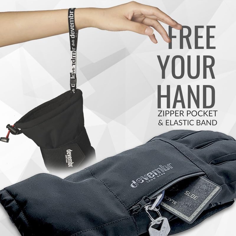 Vue 7 de Gants De Snowboard Avec