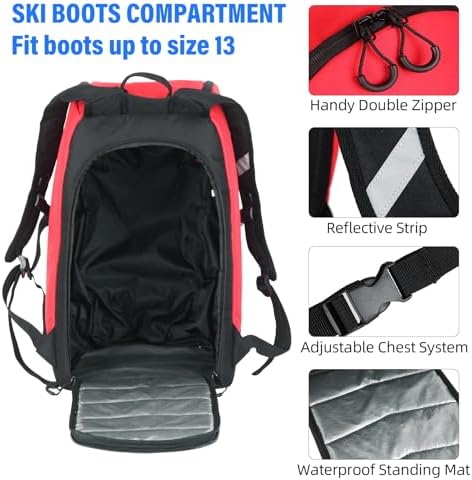 Vue 5 de Aumtisc Sac Dos