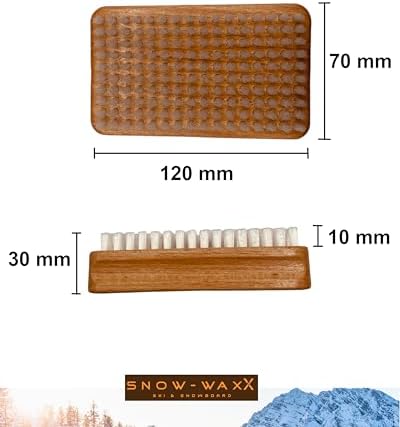 Vue 2 de Snowwaxx Base Brush Nylon