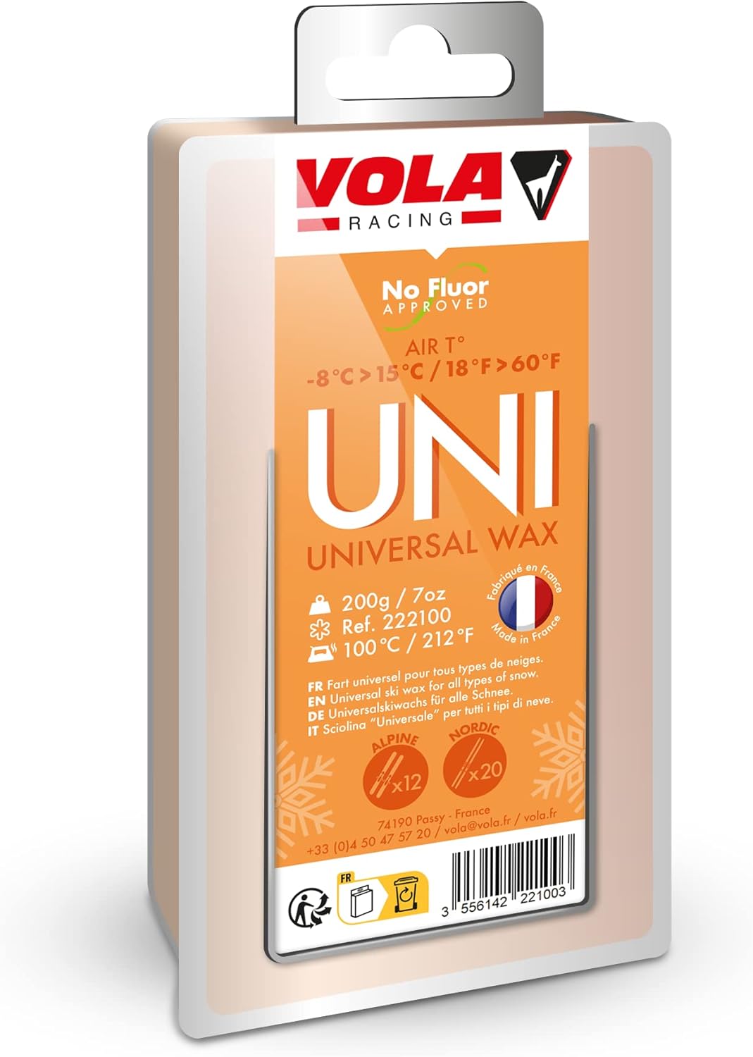 Vola Universel Fart