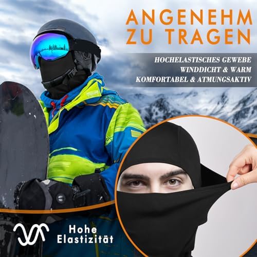 Vue 3 de Cagoule De Ski Dhiver