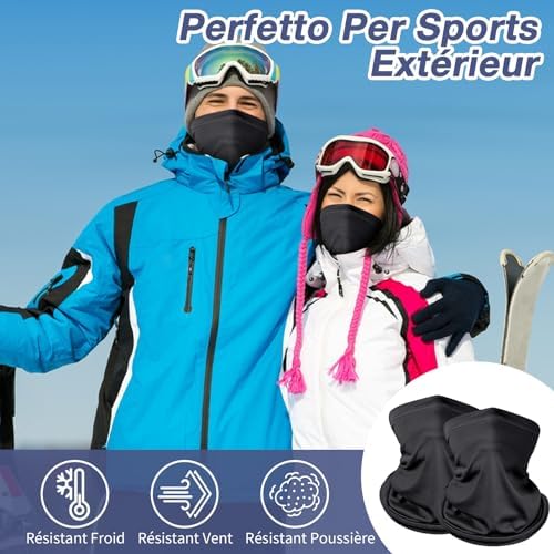 Vue 2 de Pieces Cache Cou Elastique