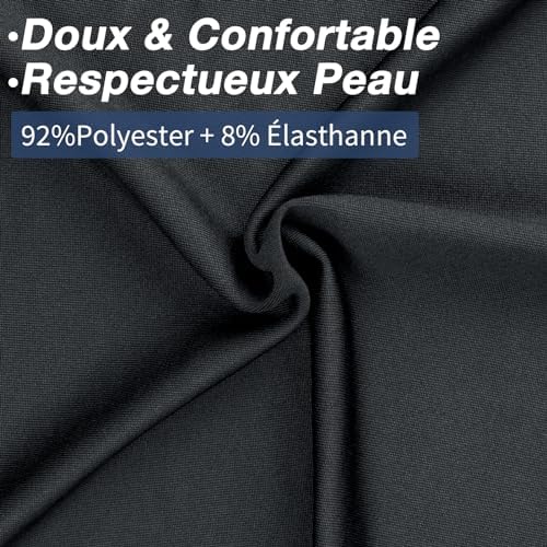 Vue 5 de Pieces Cache Cou Elastique