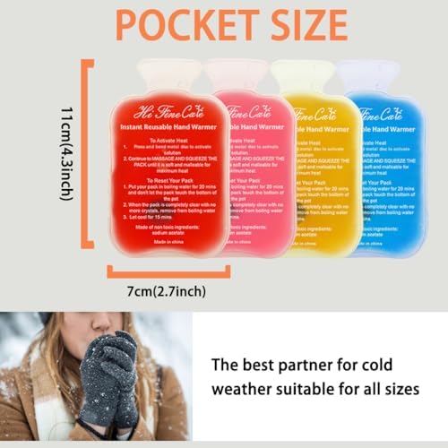 Vue 2 de Chauffemains Reutilisable Clipser