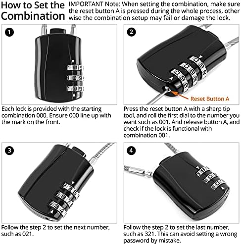 Vue 4 de Qwork Cadenas Cable