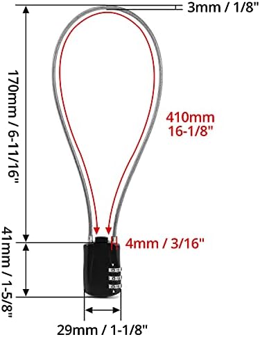 Vue 5 de Qwork Cadenas Cable