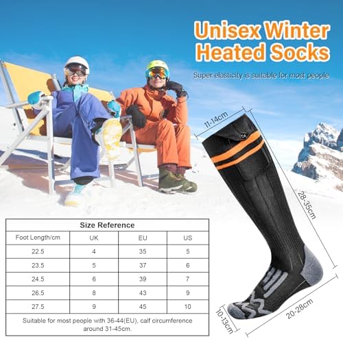 Vue 5 de Chaussettes Chauffantes Mah Chaussette