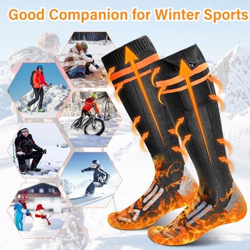 Vue 7 de Chaussettes Chauffantes Mah Chaussette