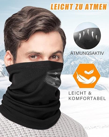 Vue 4 de Echarpe Dhiver Multifonction Protege