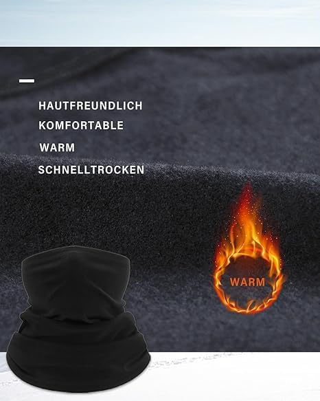 Vue 6 de Echarpe Dhiver Multifonction Protege