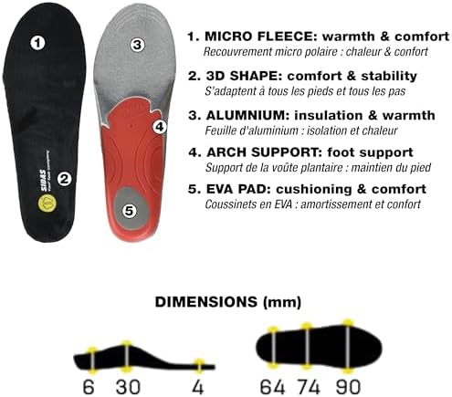Vue 4 de Insulated Winter Semelle