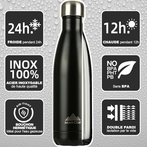 Vue 2 de Montclair Gourde Isotherme Bouteille