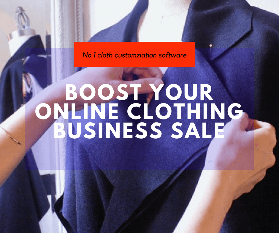 Use clothing customization software to drive sales in tailoring ecommerce store !