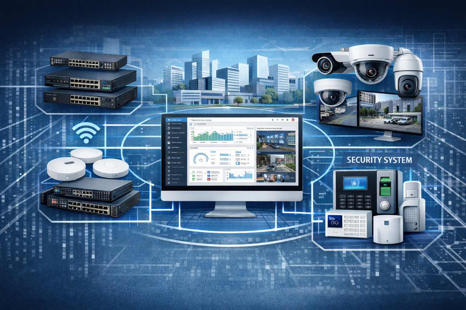 Hạ tầng mạng Tổng thể (Full Infrastructure)