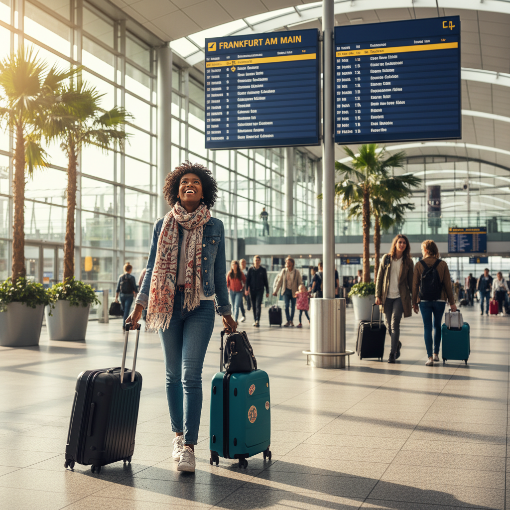 Arrival in Germany