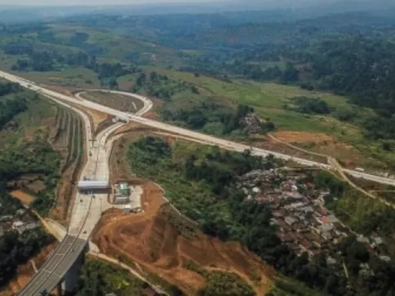 Tol Serpong Bogor Dikebut