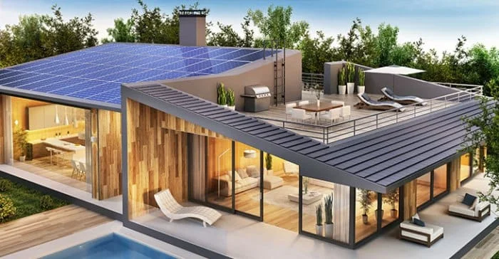 Desain rumah dengan efisiensi energi yang tinggi