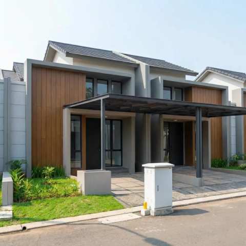 Fasad Rumah AIRA+ Cluster Cascada