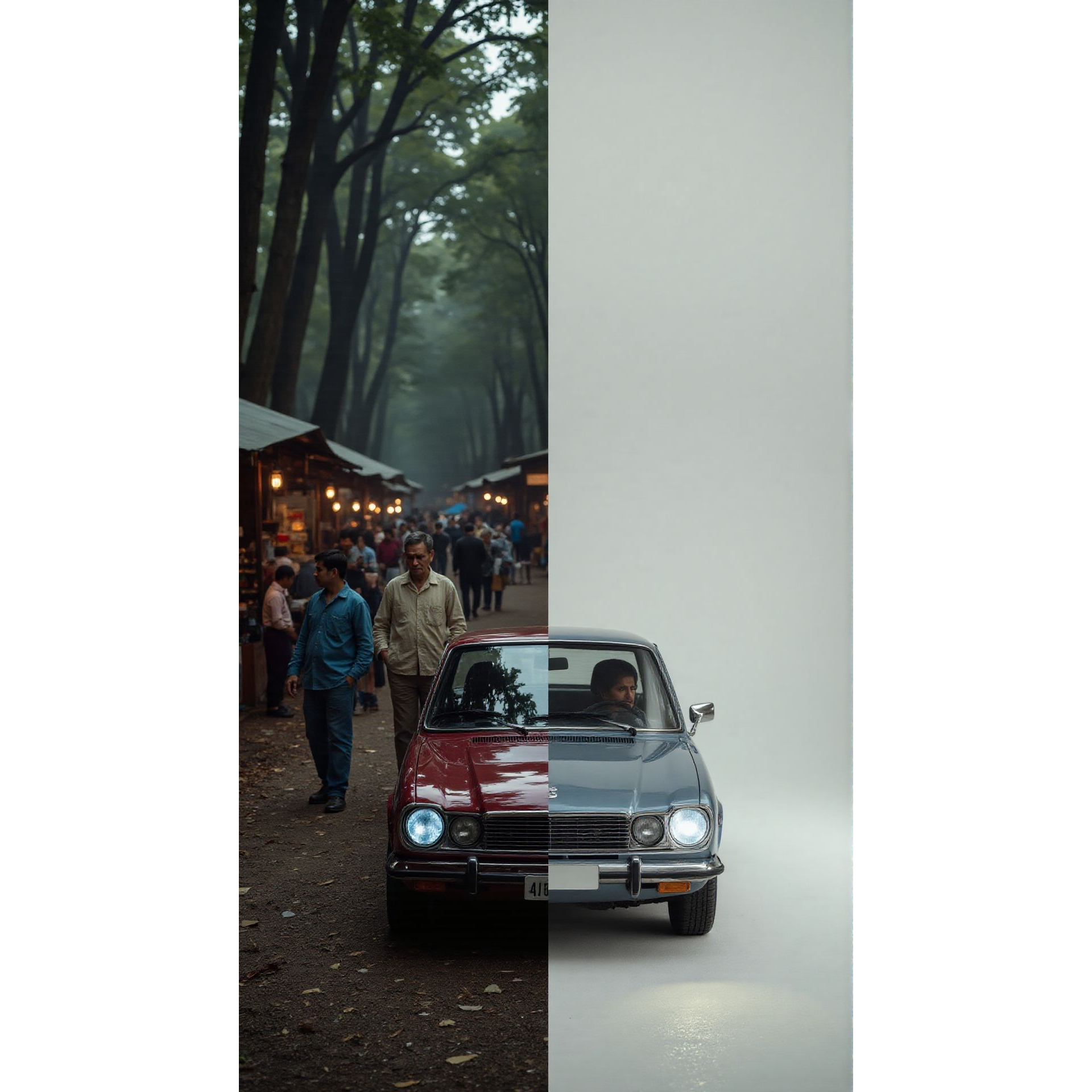 Before background removal example