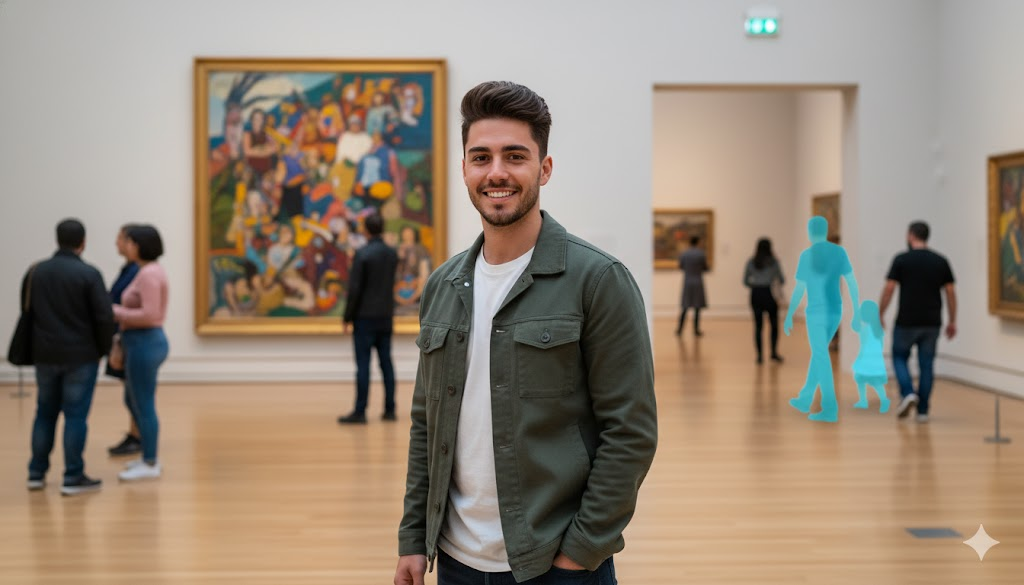 AI Object Remover Before and After Example