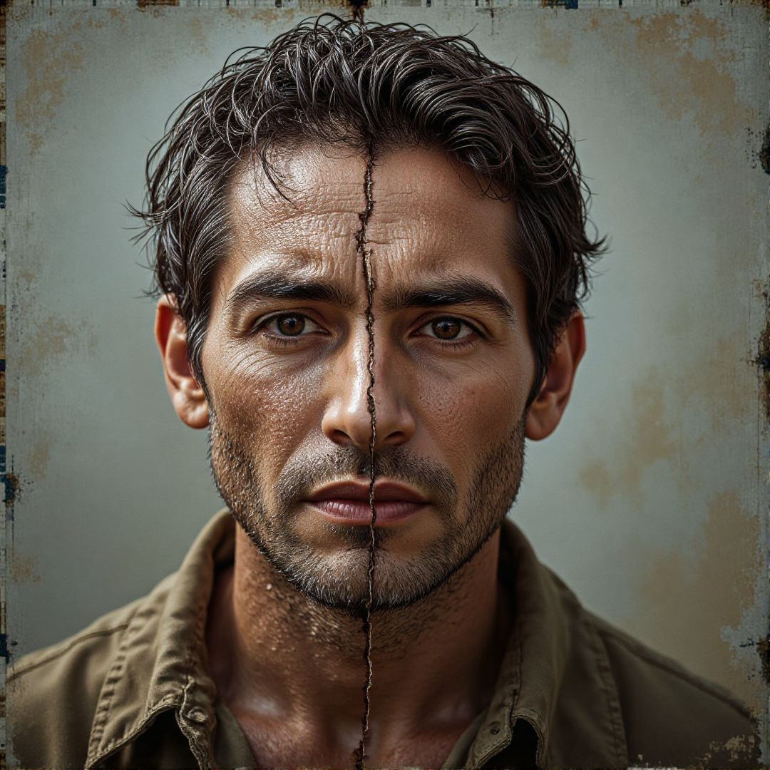 AI Photo Restoration Before and After Example