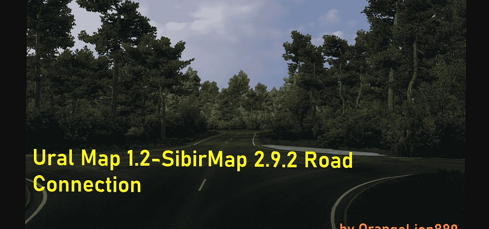 МОД Ural Map - SibirMap RC v1.0 ДЛЯ EURO TRUCK SIMULATOR 2