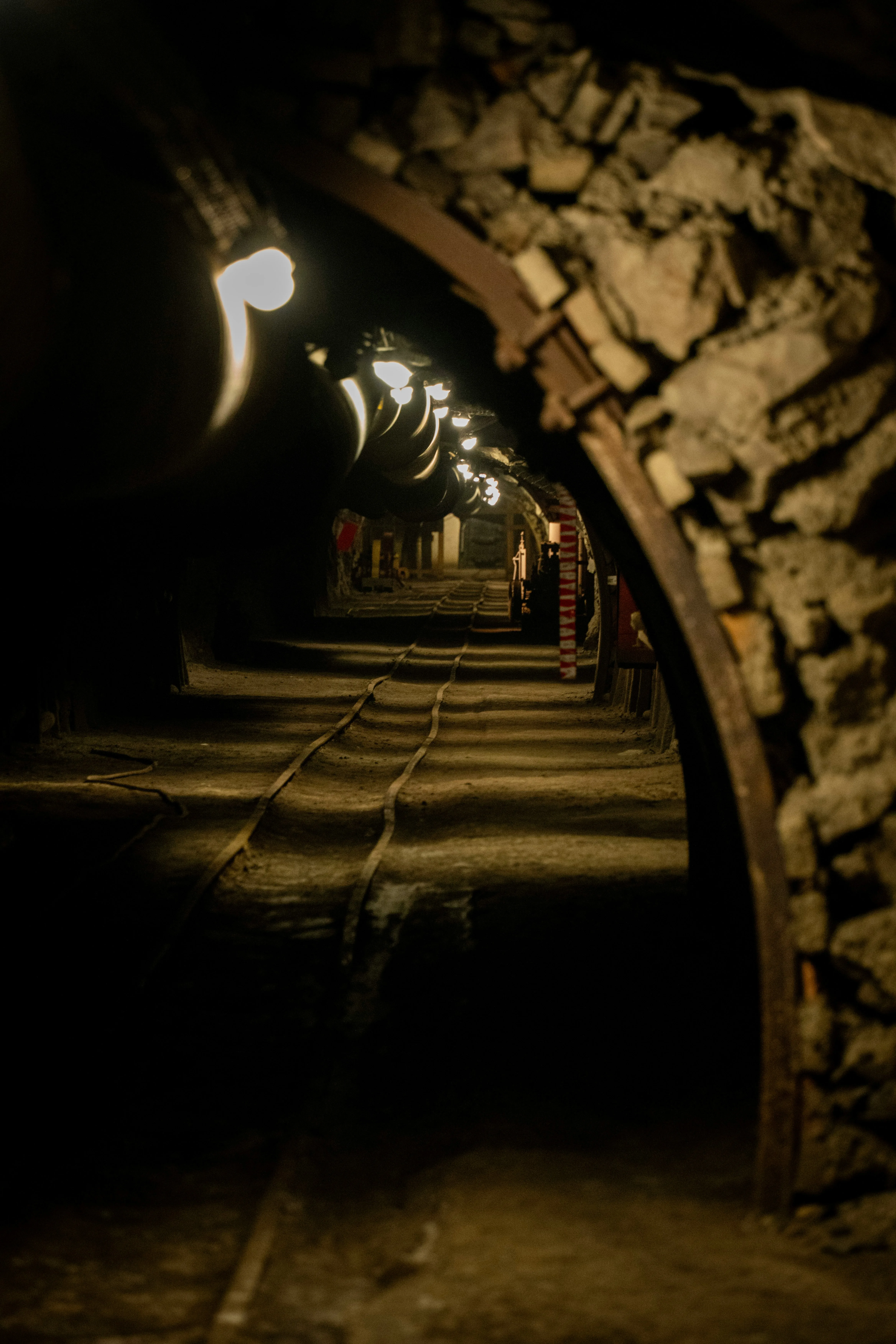 Image of a mining underground