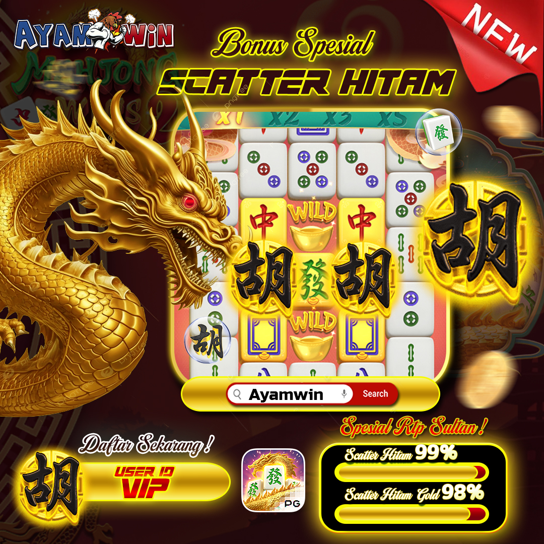 Ayamwin Situs Game Spesial Scatter Hitam Resmi Milik Indonesia