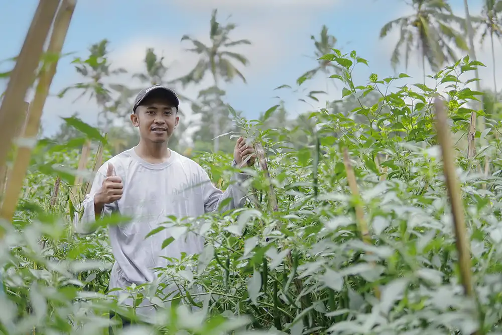 Petani Indonesia bersama tim ATASI