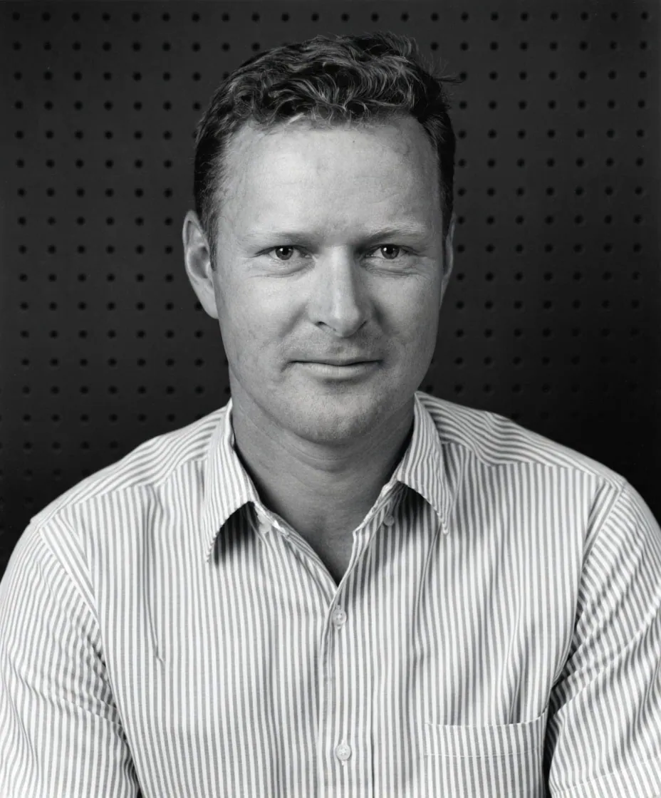 Artist in his studio — Roger Kuntz style