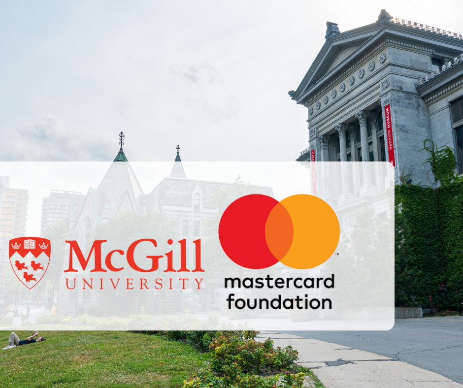 Fully Funded McGill University Mastercard Foundation Scholarship 2027 in Canada