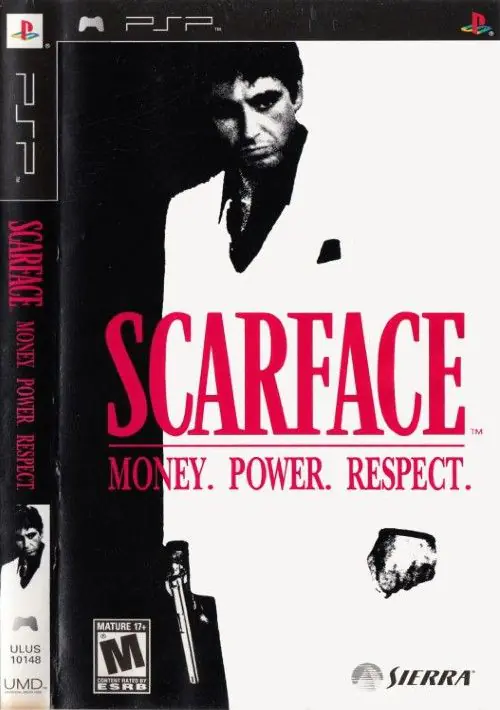Scarface Money Power Respect PSP Cover