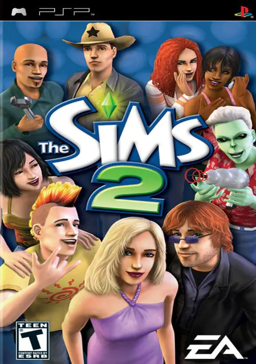 The Sims 2 PSP Cover