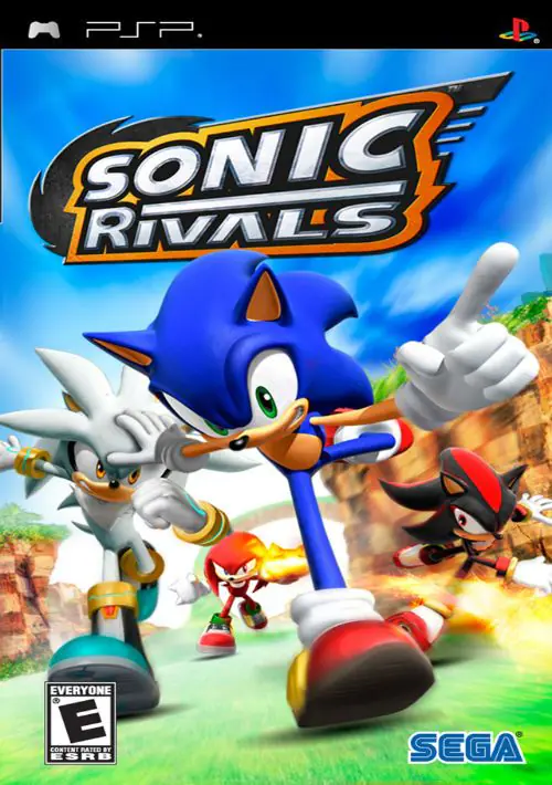 Sonic Rivals PSP Cover