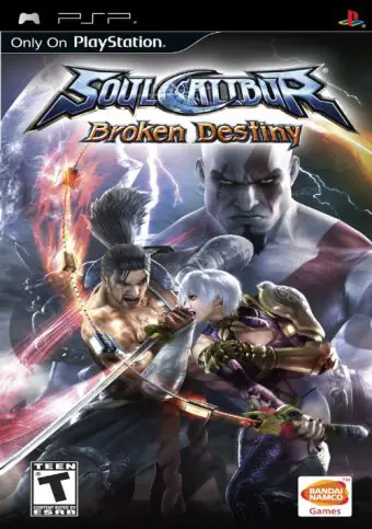 Soulcalibur: Broken Destiny PSP Cover